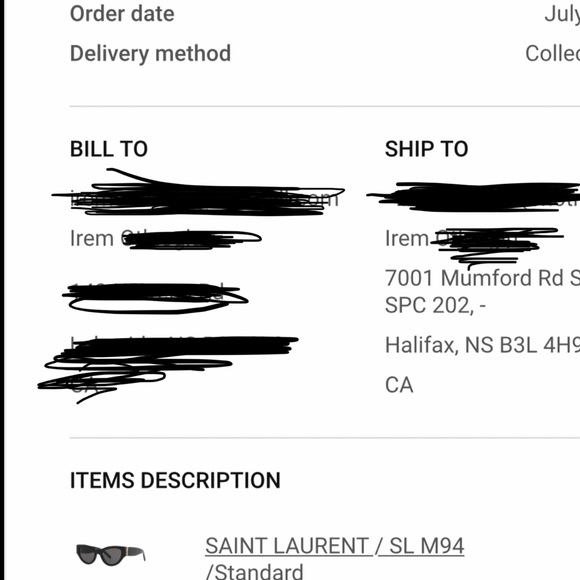 *Sold* Saint Laurent SL M94 - Picture 13 of 13